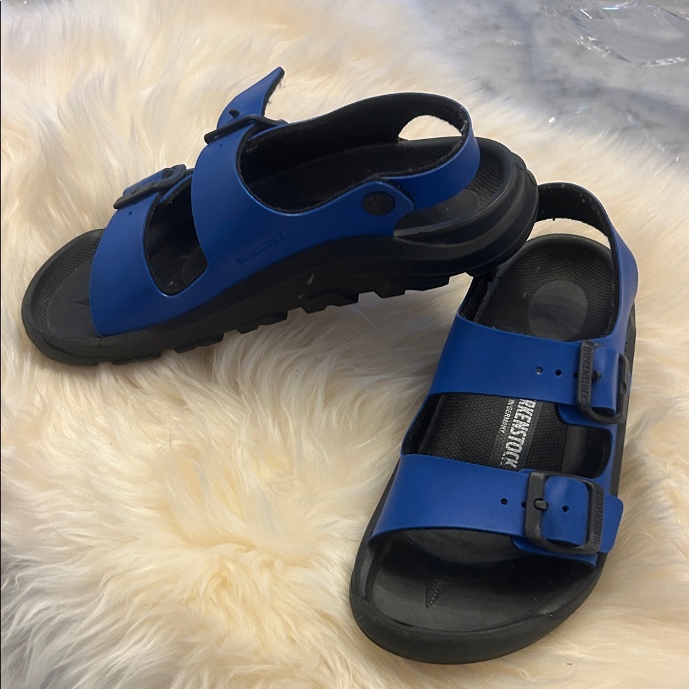 Birkenstock Mogami Kids Ultra Blue Sandals 34